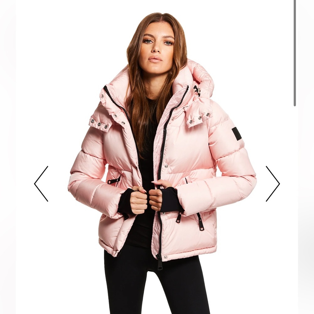 SAM pink winter jacket size M. Basically brand new!!!!! Excellent condition